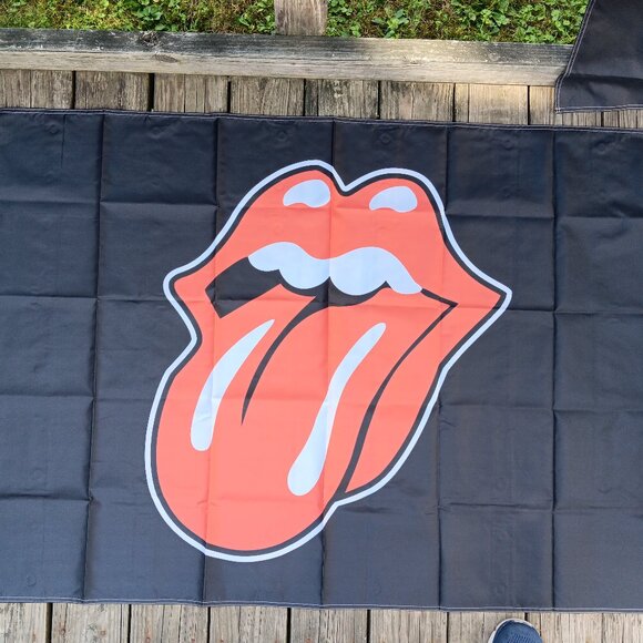 NEW Rolling Stones Tongue 3x5 Feet Flag - Picture 3 of 3